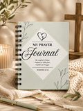 Handmade Christian prayer journal