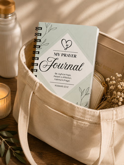 Handmade Christian Prayer Journal
