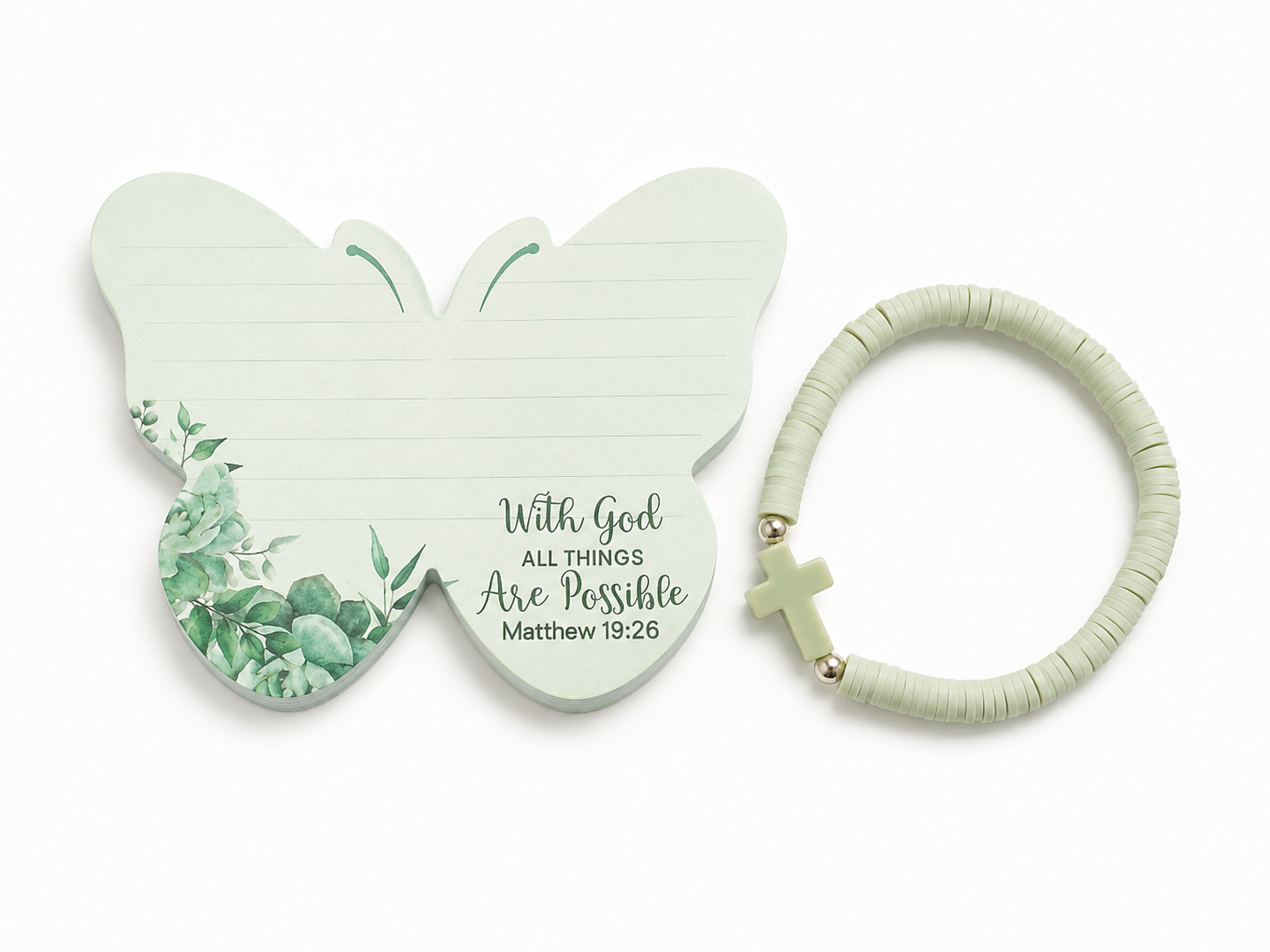 Handmade Christian Prayer Journal Kit | Bible Study Gift Set