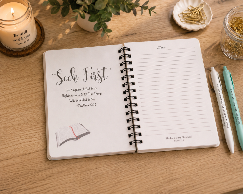 Handmade Christian Prayer Journal