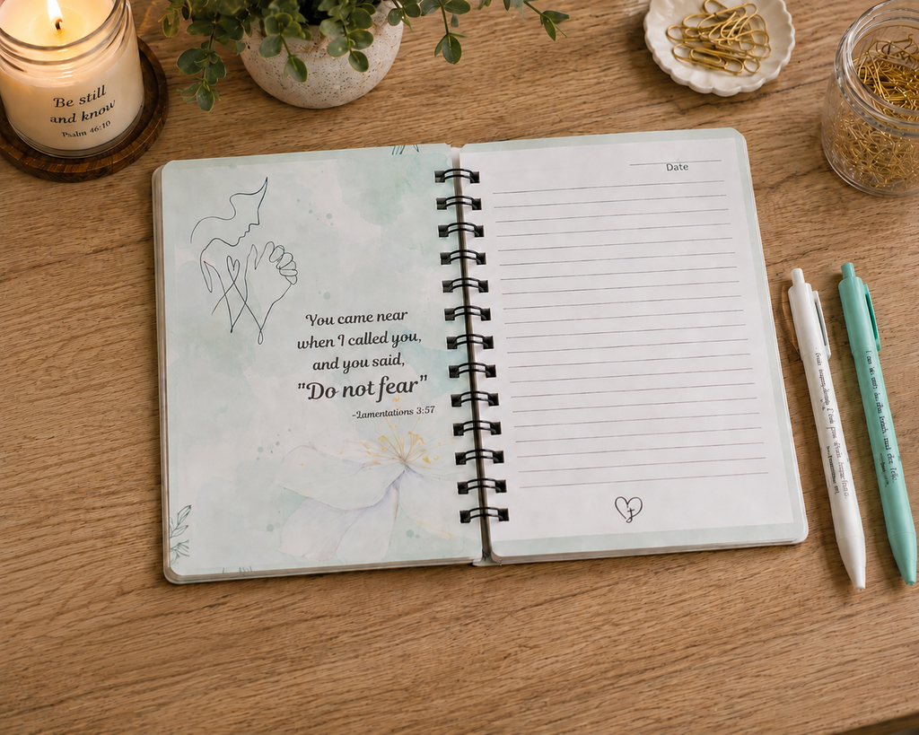 Handmade Christian Prayer Journal