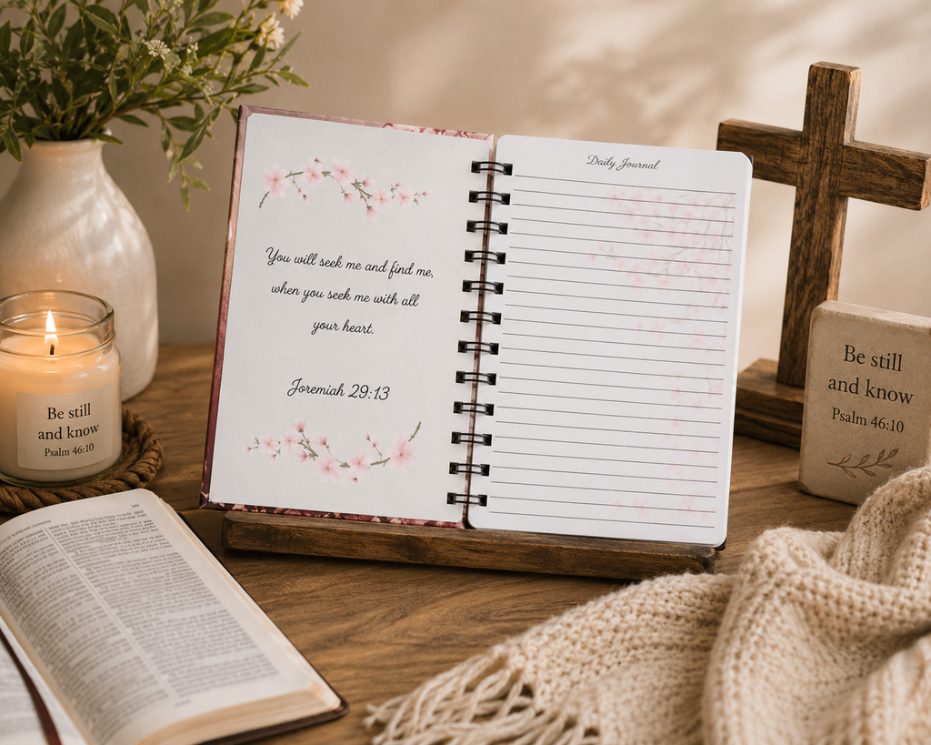 Handmade Christian Prayer Journal